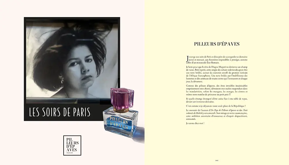amours mensonges diagne chanel parfum